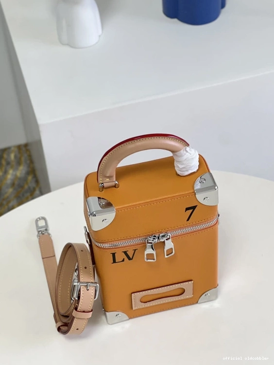 Official oldcobbler VUITTON TRUNK VERTICAL BOX LOUIS 0807